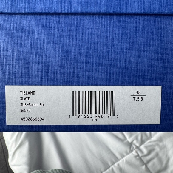 Stuart Weitzman Tieland Slate Suede Boots - Picture 3 of 3